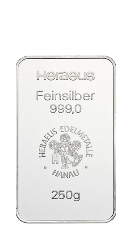 250g Silver Bullion