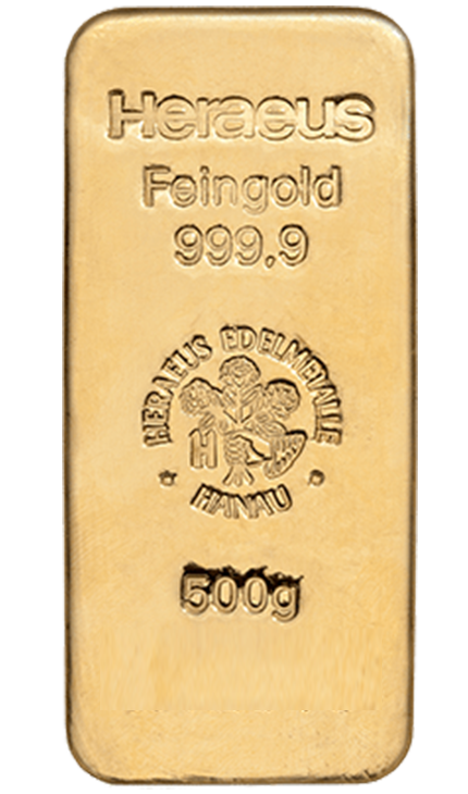 500g Gold Bullion
