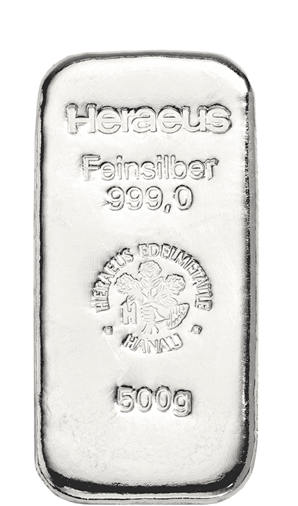 500g Silver Bullion