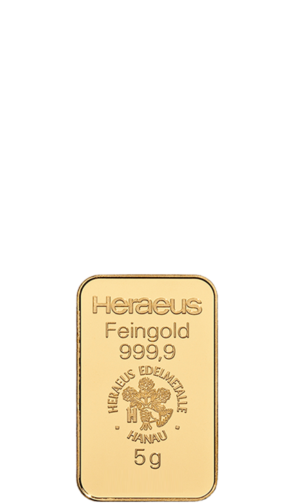 5g Gold Bullion 