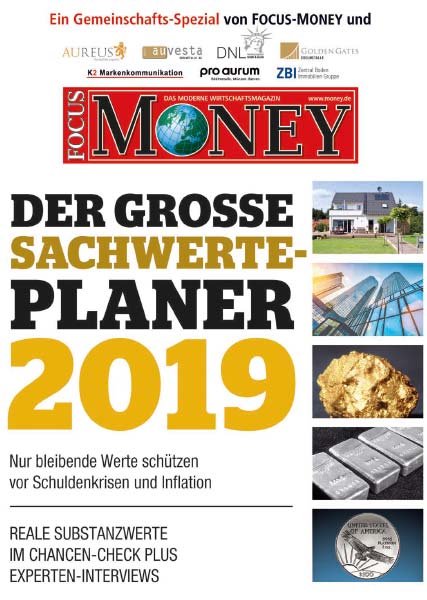 Der große Sachwerte Planer - Edelmetalle, Immobilien und Beteiligungen – Schützen Sie sich mit realem Vermögen vor der neuen Inflation.
